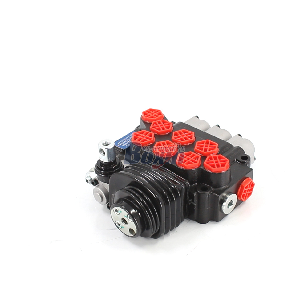 Precision ZT12-OT Joystick Operated 3 Spool Hydraulic Directional Valve cover photo